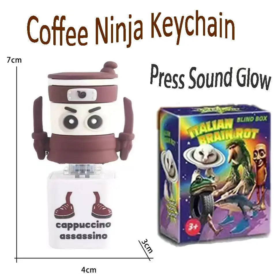 Brainrot Model med lys og lyd