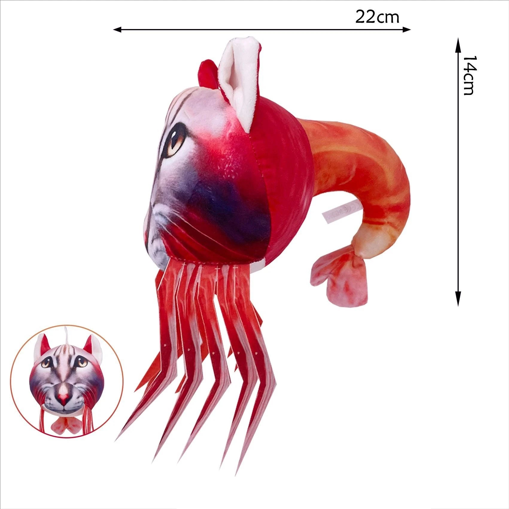 Brainrot Bamse – Blød Krammebamse til Børn