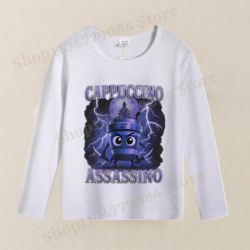 Brainrot Langærmet T-shirt