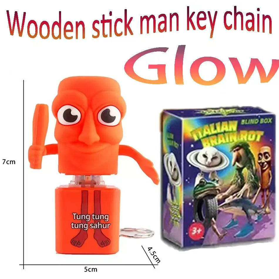 Brainrot Model med lys og lyd