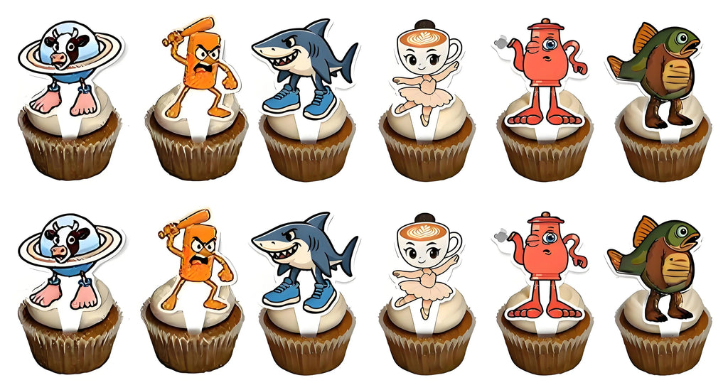 Brainrot Party Banner & Balloner