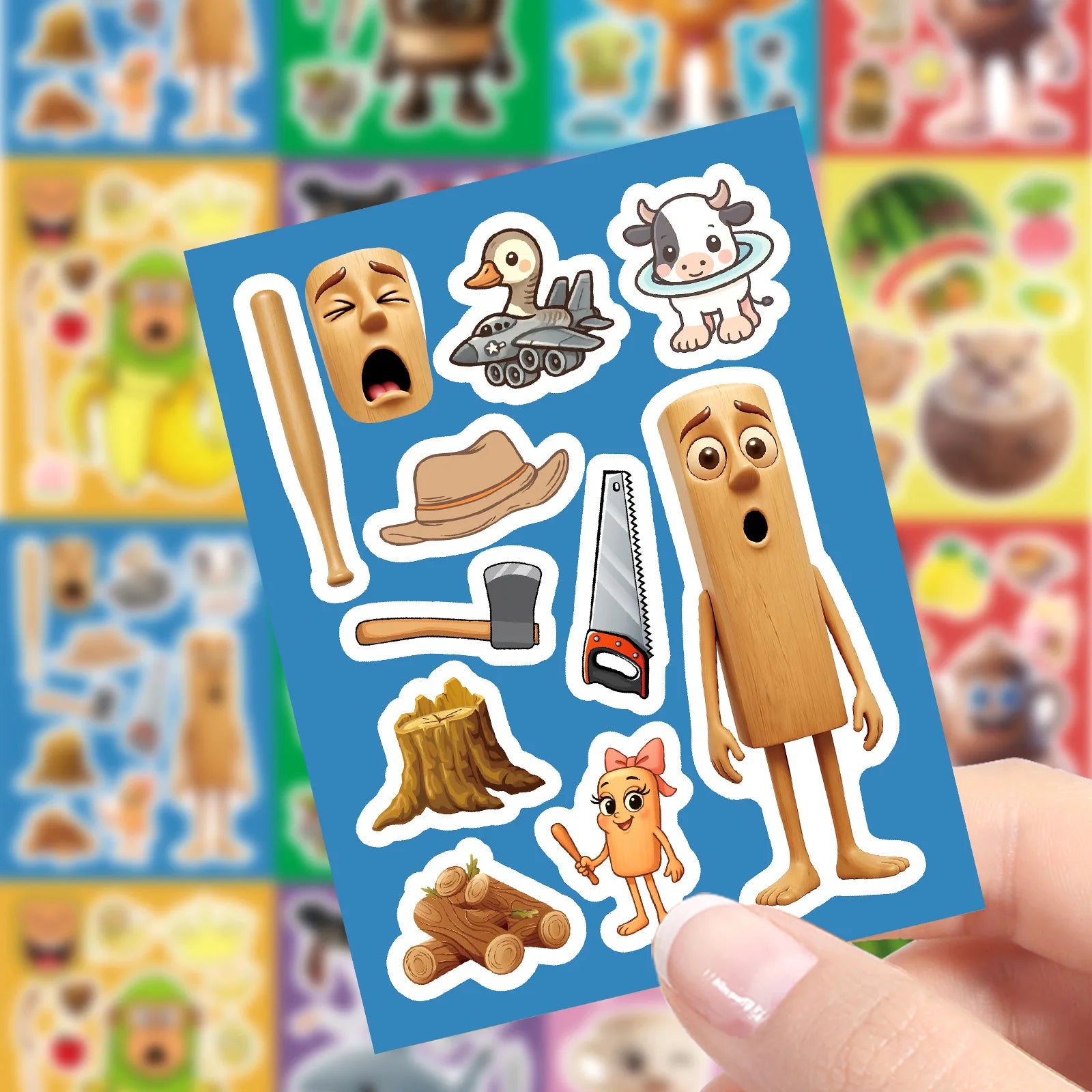 Brainrot-klistermærker