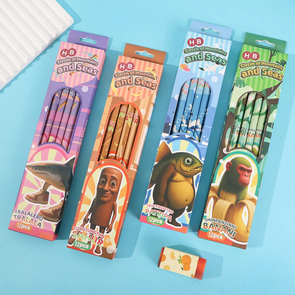 Italien brainrot blyanter