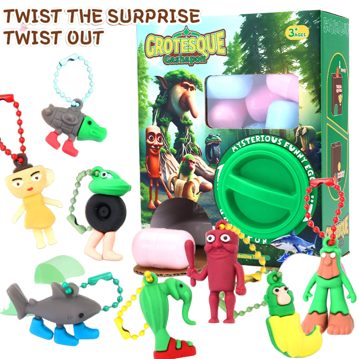 Brainrot Blind Box Figurer