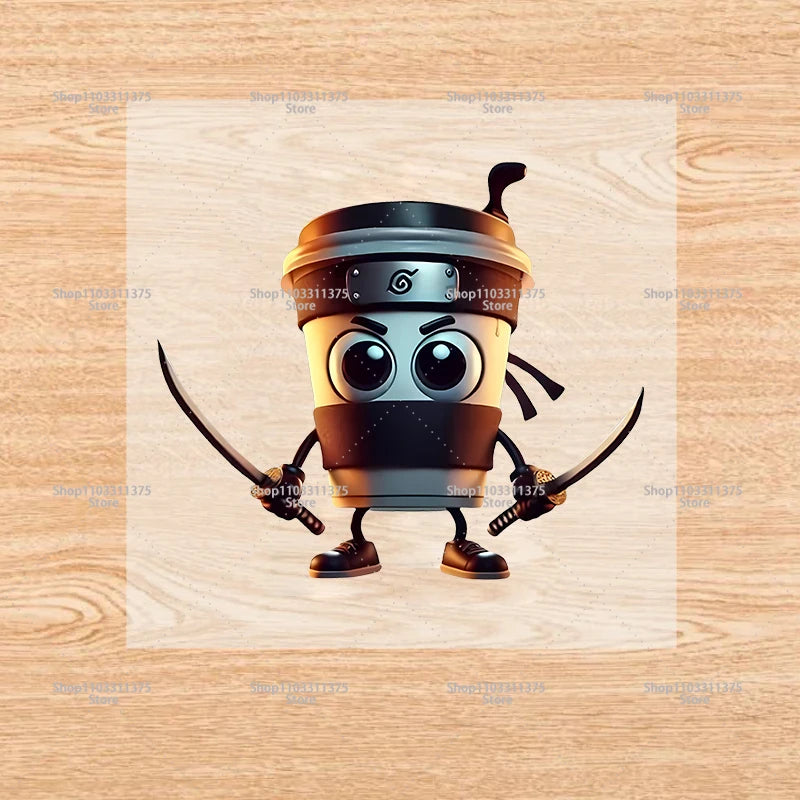 Brainrot Iron-On Patches