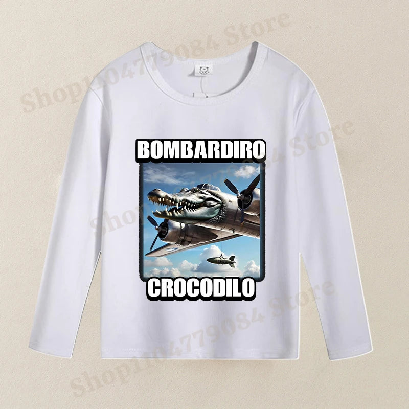 Brainrot Langærmet T-shirt