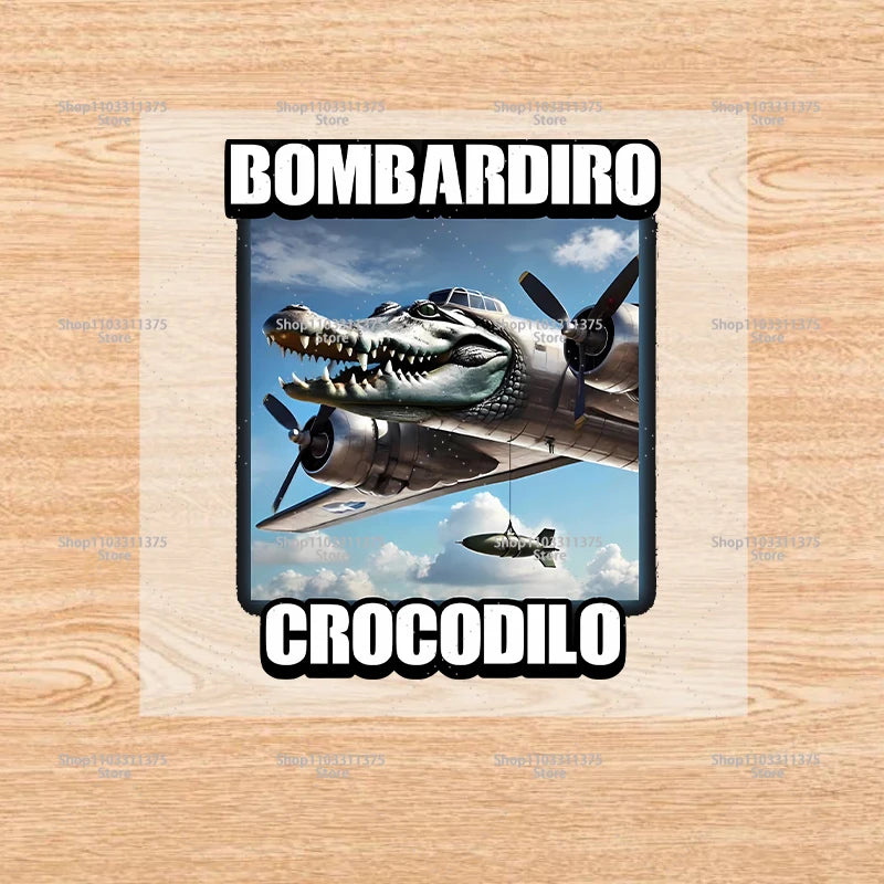 Brainrot Iron-On Patches