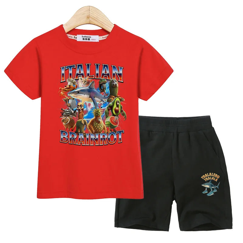 Brainrot Sommer Sæt Børn