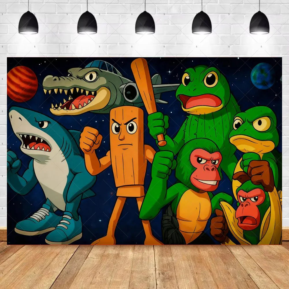 Steal A Brainrot Fødselsdagsdekoration