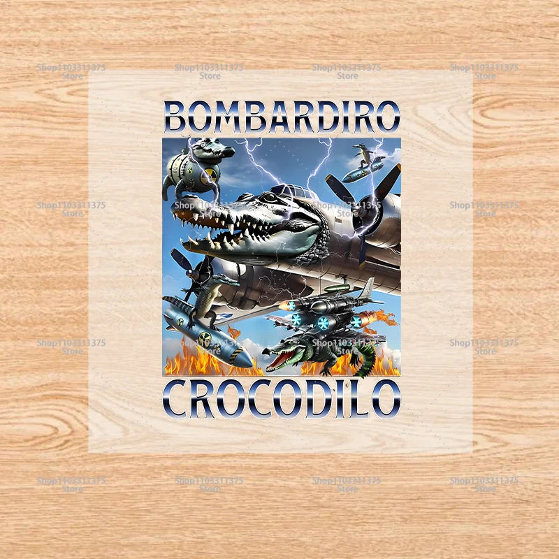 Brainrot Iron-On Patches