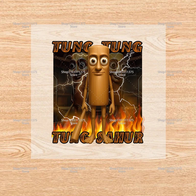 Brainrot Iron-On Patches