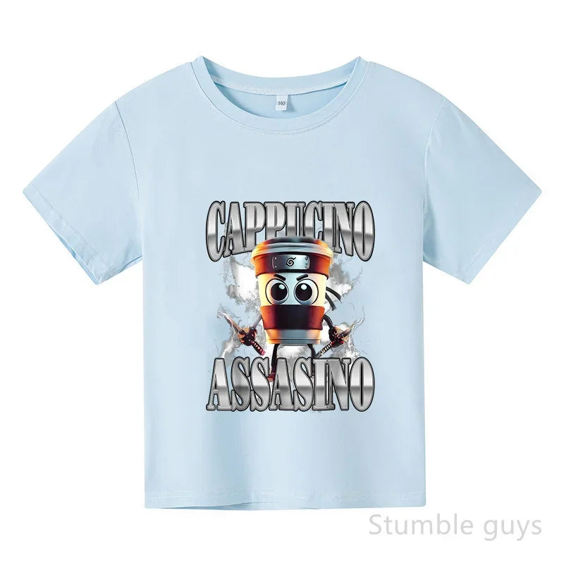 Assassino Cappuccino Unisex Kids T-shirt