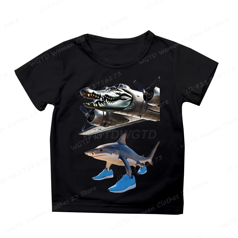 Cappuccino Assassino sort Børne-T-shirt