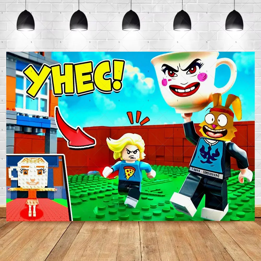 Steal A Brainrot Fødselsdagsdekoration