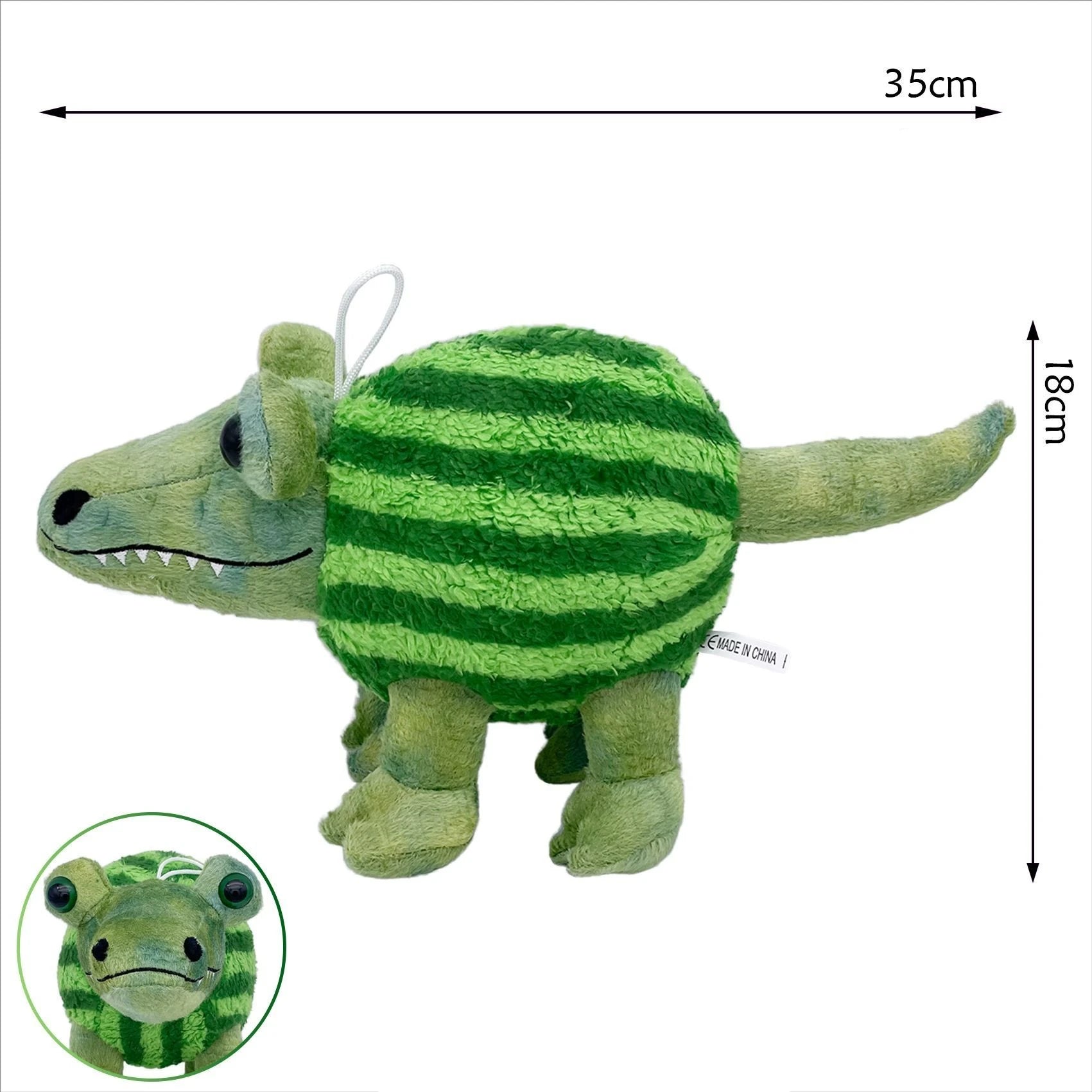 Brainrot Bamse – Blød Krammebamse til Børn