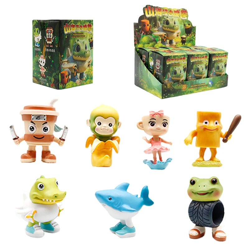 Shimpanzini & Tralalero Figur