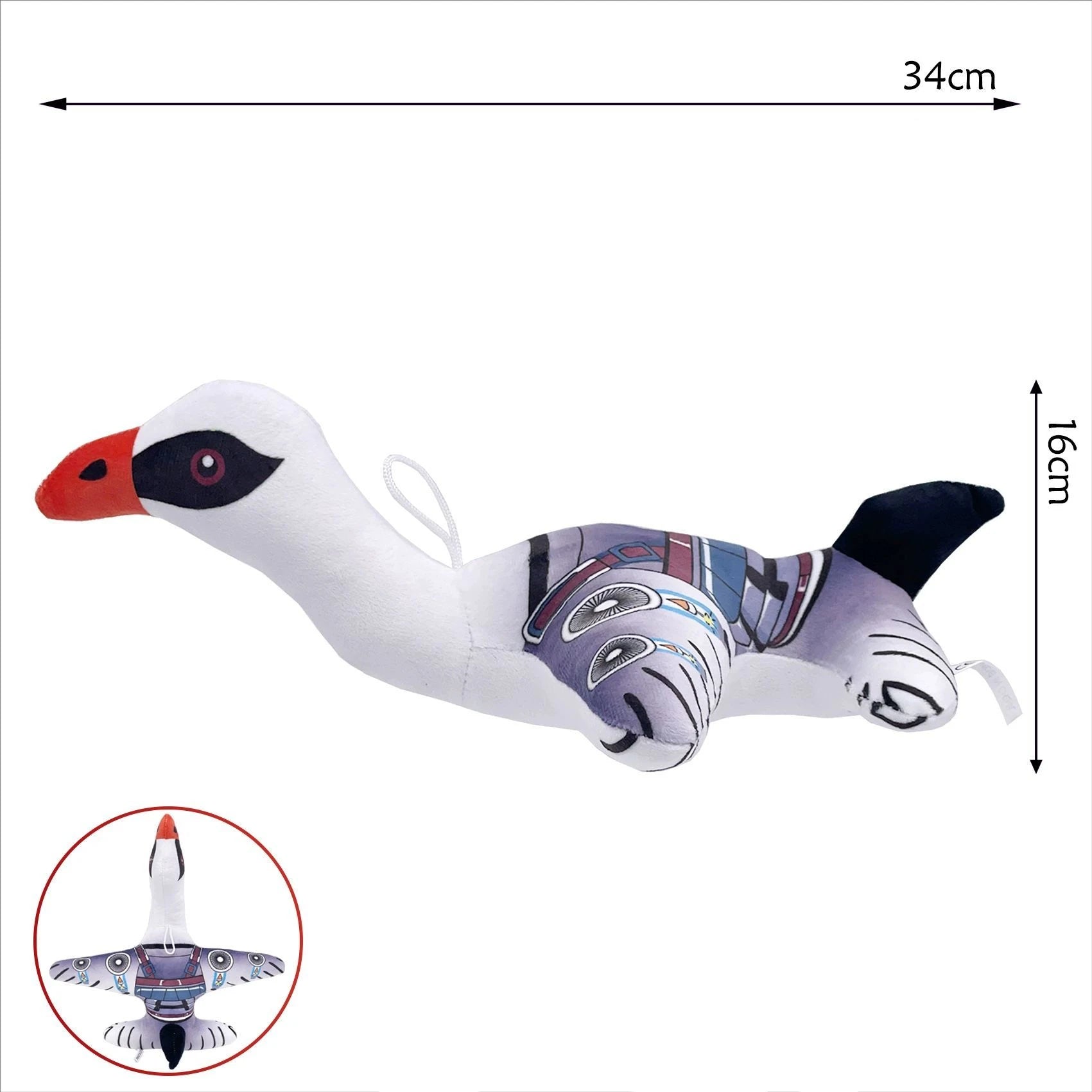 Brainrot Bamse – Blød Krammebamse til Børn