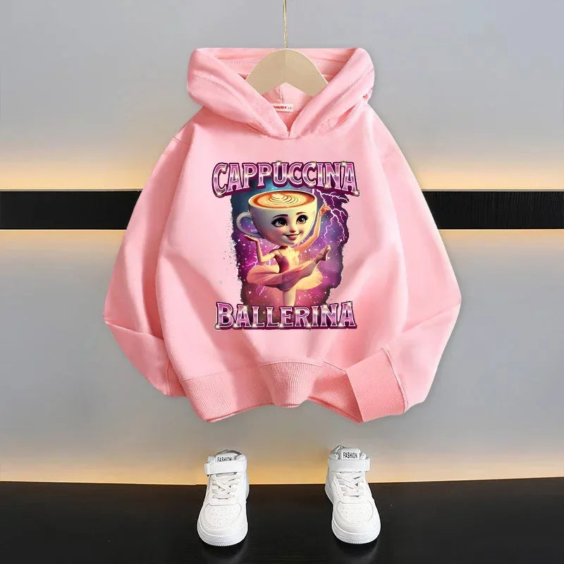 Brainrot Hættetrøje til børn