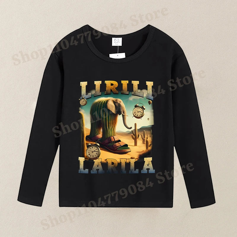 Brainrot Langærmet T-shirt