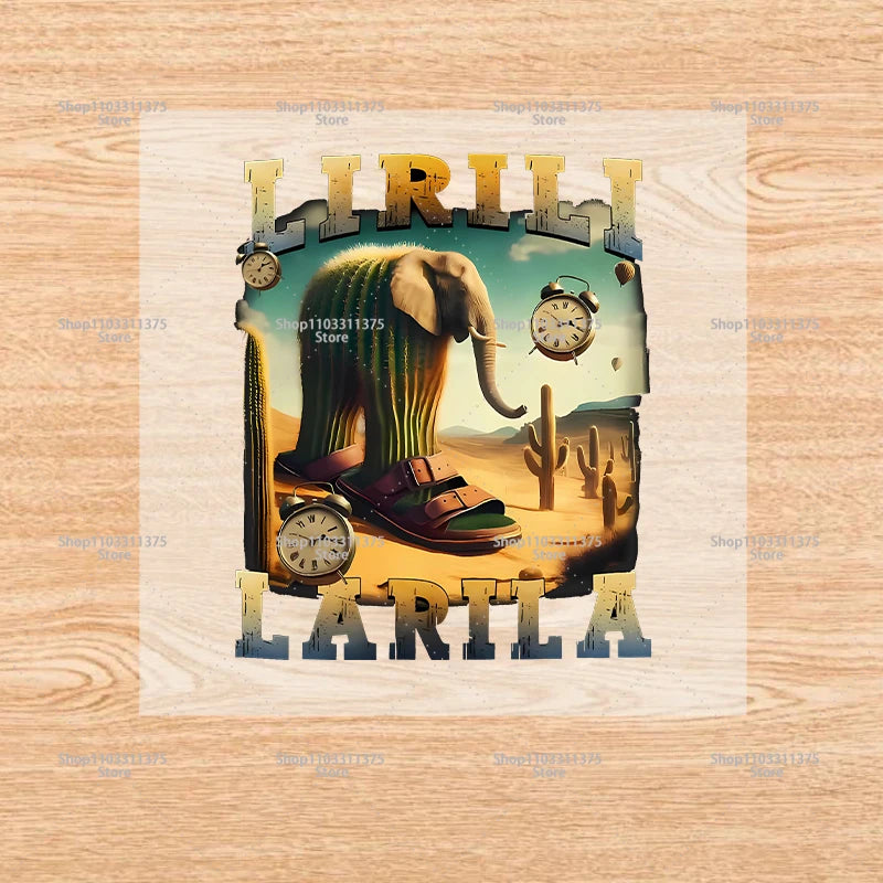 Brainrot Iron-On Patches