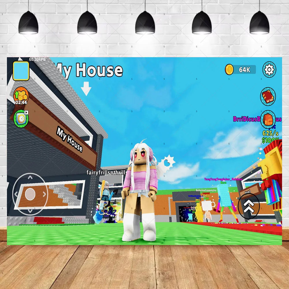 Steal A Brainrot Fødselsdagsdekoration