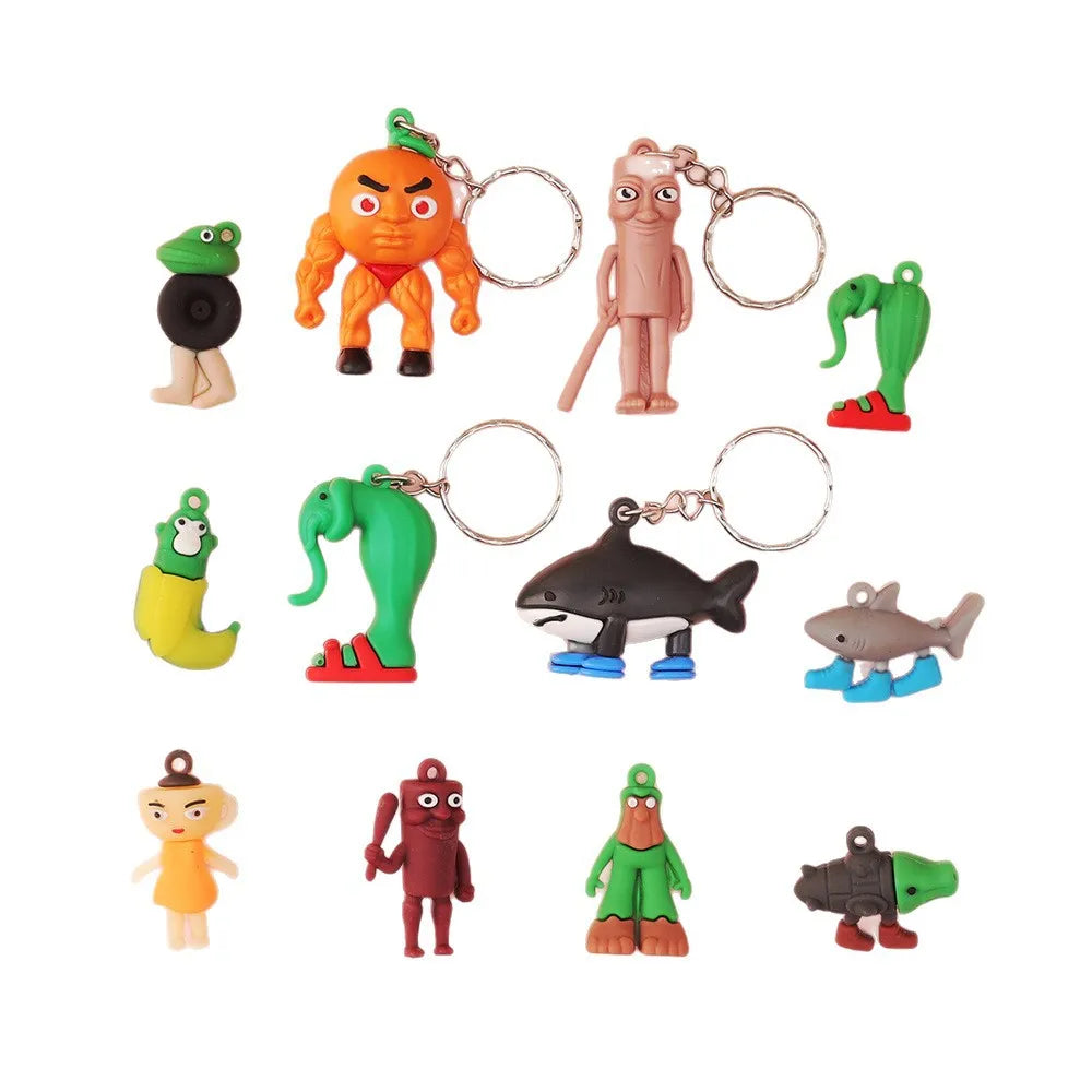 adventskalender med 12 styks Italien brainrot figurer