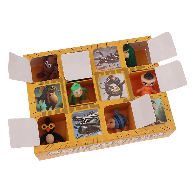 adventskalender med 12 styks Italien brainrot figurer