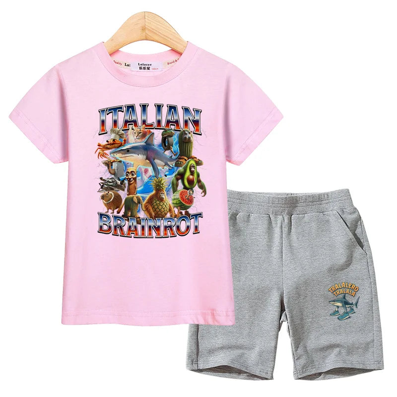 Brainrot Sommer Sæt Børn