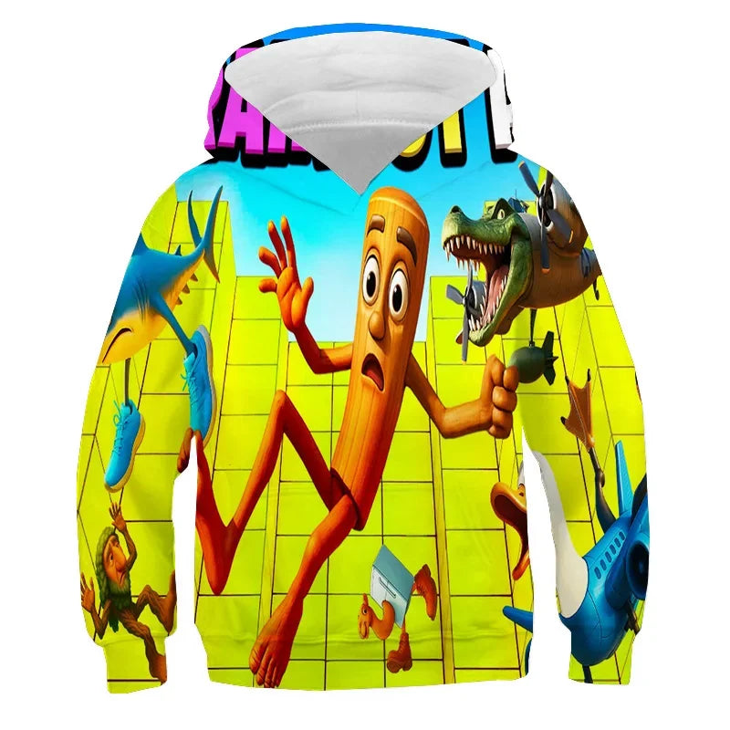 Brainrot Hoodie Børn –  Hættetrøje