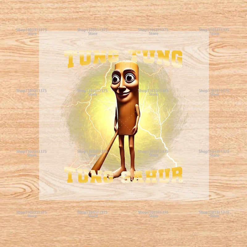 Brainrot Iron-On Patches