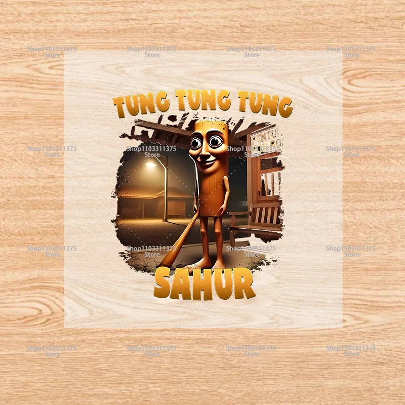 Brainrot Iron-On Patches