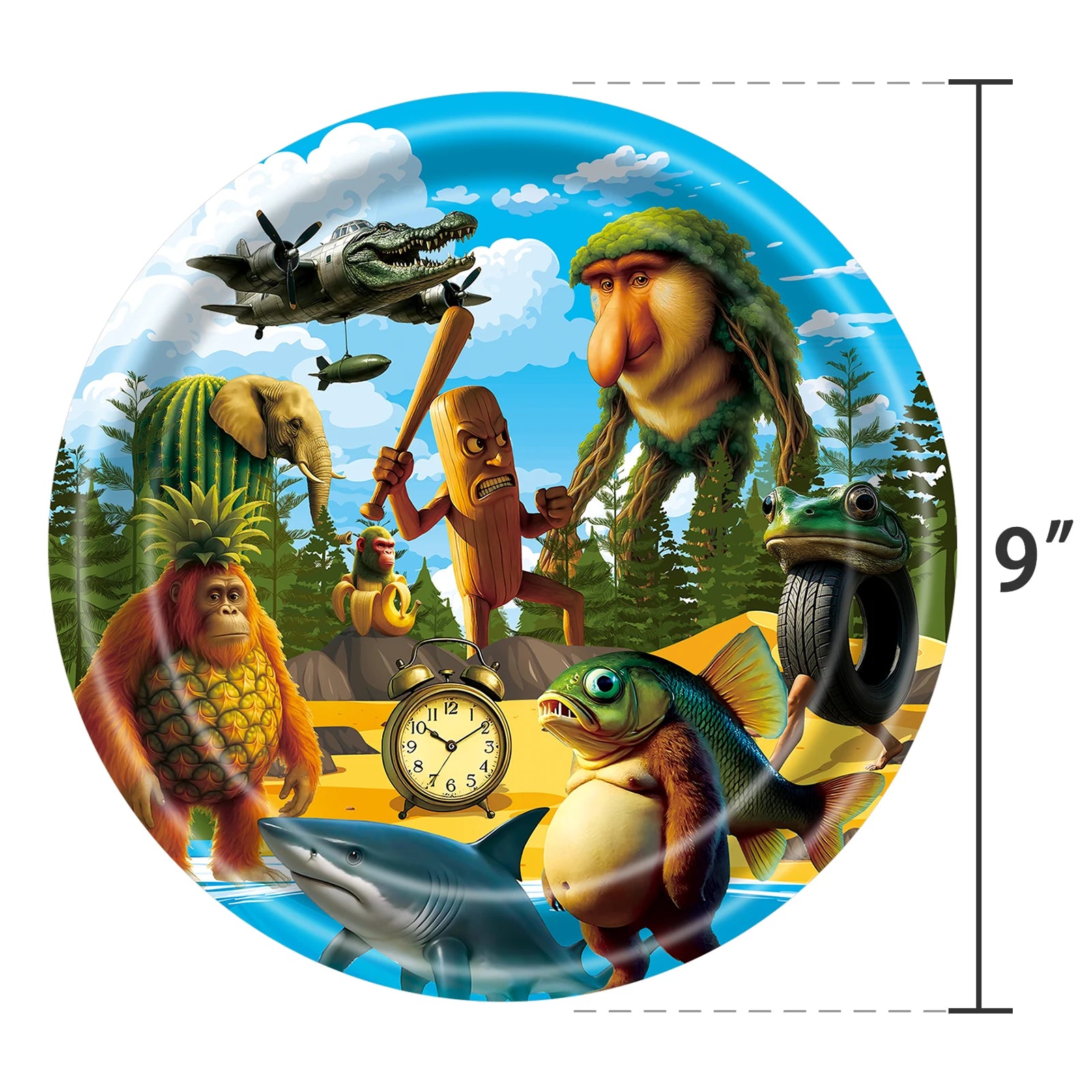 Brainrot Fødselsdagspynt