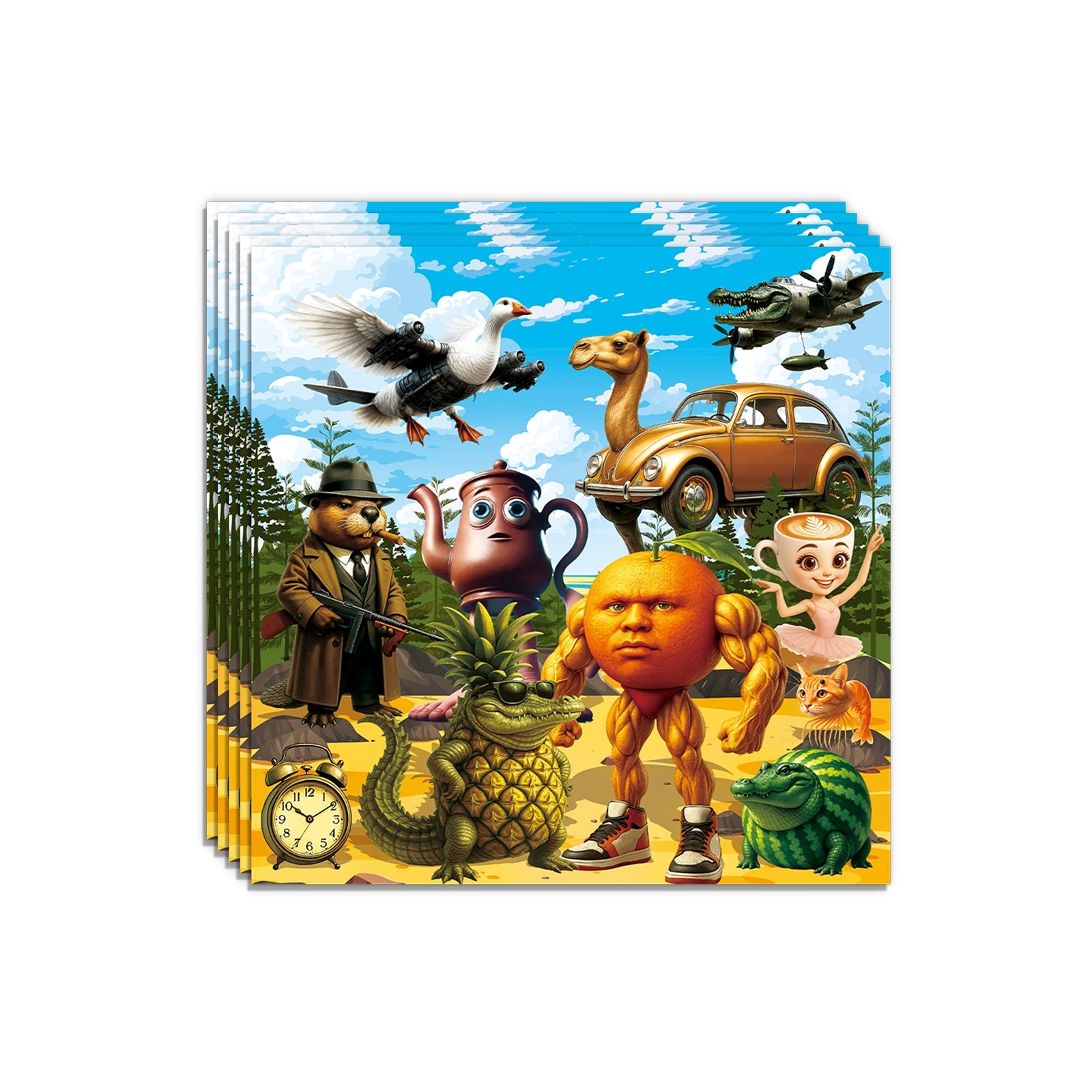 Brainrot Fødselsdagspynt