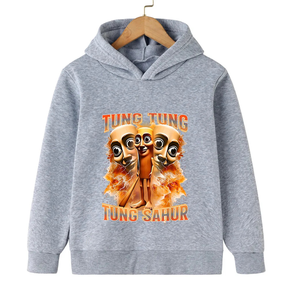 Italian Brainrot Børnehoodie